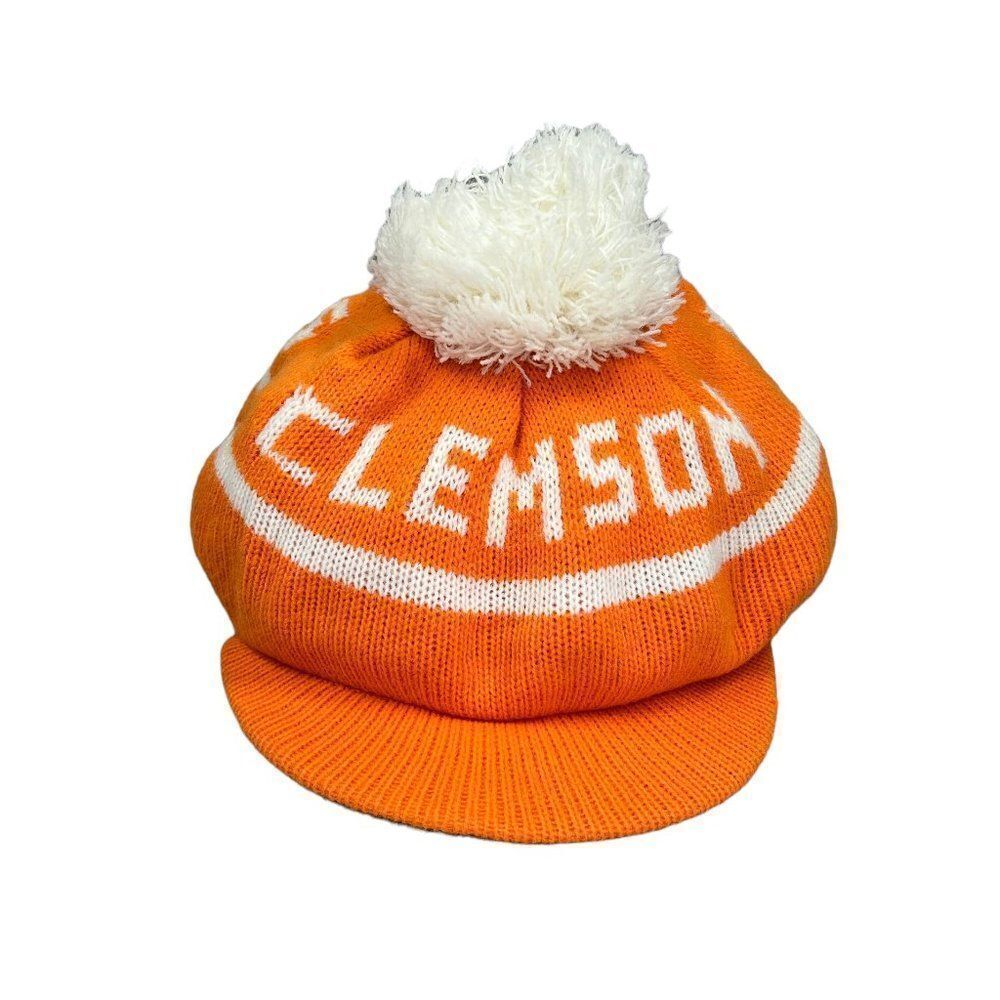 Vintage Clemson Tigers‎ Women's Knit Winter Beanie
